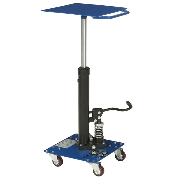 Global Industrial Work Positioning Post Lift Table Foot Control, 16x16 Platform, 200 Lb. Capacity 501098 - main
